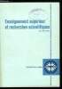 Enseignement supérieur et recherches scientifiques aux Pays-Bas n° 2 - Tache et formation de l'intellectuel dans la nouvelle Europe par P.J. Idenburg, ...