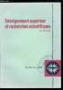 Enseignement supérieur et recherches scientifiques aux Pays-Bas n° 1 - Les intellectuels et la démocratie par H. Drion, Nouvelles universitaires, ...