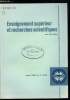 Enseignement supérieur et recherches scientifiques aux Pays-Bas n° 2 - L'enseignement scientifique aux Pays Bas par F.P. Thomassen, Etudes ...