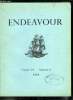 Endeavour volume VII n° 27 - Le symbolisme et la science, Propriétés chimiques et structure des pénicillines par E. Chain, Lazzaro Spallanzani, le ...
