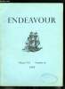 Endeavour volume VIII n° 30 - Pierre Simon de Laplace, 1749-1827, Les particules génétiques par C.D. Darlington, Amédée Avogadro par Michele Giua, ...