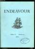 Endeavour volume IX n° 36 - La conservation des pièces de musée, Etude physique de la déformation des métaux par E.N. Da C. Andrade, L'érosion du sol ...
