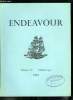 Endeavour volume XI n° 42 - L'oeuvre scientifique de Léonard de Vinci, A la mémoire de Allan Ferguson (1880-1951), Production des substances ...