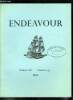 Endeavour volume XII n° 45 - Le vocabulaire scientifique, Micro analyse des gaz inertes par F.A. Paneth, La société zoologique de Londres par L. ...