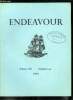 Endeavour volume XII n° 47 - Mécènes princiers de la science, Une lettre d'encouragement de S.A.R. le duc d'Edimbourg, Une phase chimique de la ...