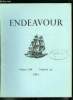 Endeavour volume XIII n° 49 - La station de recherches de Long Ashton, Mesure de l'age par le radiocarbone par W.F. Libby, L'abbé Jean Picard ...