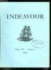 Endeavour volume XIII n° 51 - La Royal Society of Arts de Grande Bretagne, Viscosité des liquides par E.N. da C. Andrade, Le musée ...