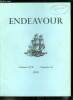Endeavour volume XVII n° 68 - Le langage de la science, Sur quelques facteurs régissant le développement de l'écorce terrestre par V.V. Beloussov, Les ...