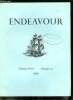 Endeavour volume XVIII n° 71 - L'exploration de l'espace, La structure galactique et la raie radioélectrique de 21 centimètres par H.C. Van de Hulst, ...