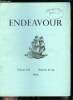 Endeavour volume XXI n° 83-84 - Le cinquantenaire de l'analyse radio-cristallographique, L'explosion de liquides et de solides par F.P. Bowden, Faits ...