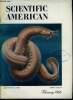 Lot de 9 num&eacute;ros de l'ann&eacute;e 1966 de la revue Scientific American - Janvier, Mars et Novembre manquants - Knot-tying fish, Pre-columbian metallurgy, ...