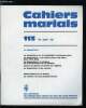 Cahiers marials n° 113 - Le Magnificat, Le Magnificat et la théologie contemporaine par S. de Fiores, Le Magnificat : un effort pour voir Dieu, pour ...