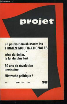 Projet n° 58 - La loi du plus fort par Ph. Laurent, Emergence et avenir, Essai de typologie, Les stratégies, La rencontre des Etats, Les positions des ...
