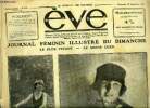 Eve n° 259 - Gina Palerme, Blanche Montel, Actrices mamans - Ludmilla Pitoeff, Le bonheur par Henriette Langlade, Une bibliothèque déménage, un musée ...