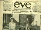 Eve n° 268 - Les étoiles en visite : Lina Cavalieri et Ramon Novarro, A propos de l'automobile-club féminin, Le dispensaire de Mme Edouard Jonas, ...