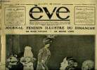 Eve n° 289 - Mascottes et poupées, les jouets a la mode, L'impossible comparaison, Les femmes artistes et le sport, Le prix Chenavard, Les housses, En ...