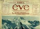 Eve n° 378 - Le ski, roi des sports d'hiver, La cuisine d'Eve, plats nouveaux par Paul Reboux, Les baraques de Noel, Dans les coulisses avec les ...