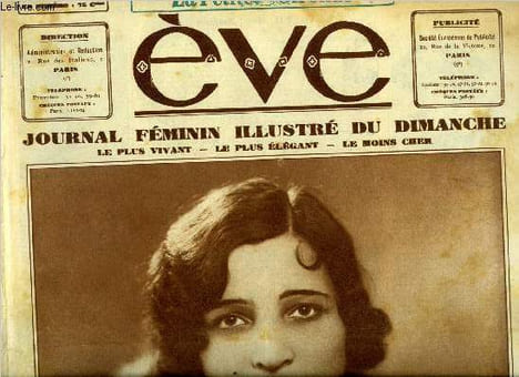 Eve n° 547 - Germaine Rouer, l'héroine de deux fois vingt ans, Une fête de la grace conduite par Mme Irène Popard, La folle aventure par Paul Granet, ...
