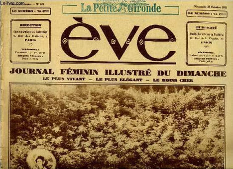 Eve n° 578 - Paysage japonais, Repas de chasseurs, Un ménage d'artistes : Françoise Rosay et Jacques Feyder, Un joli pull de forme nouvelle, Le ...