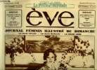 Eve n° 583 - Les artistes chez elles, Les souvenirs de Lilian, Pour les frileuses, La justicière par Marie Maindron, Le renouveau de chaque jour, Le ...