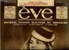 Eve n° 773 - Miss Europe : la senorita Alicia Navarro, Les femmes au théatre par Boisyvon, Le premier décan de la vierge, Le père de Mickey en France, ...