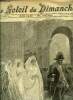 Le soleil du dimanche n° 17 - La première communion, dessin de M. de Parys, Le théatre français par Jacques Breton, Un mariage comme on n'en voit ...