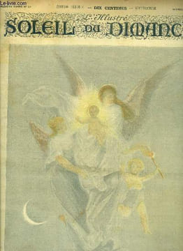 L'illustré, soleil du dimanche n° 51 - La neige par Clovis Hugues, Sagesse par Paul Verlaine, La mort du mouton par Maurice Talmeyr, Les petites ...