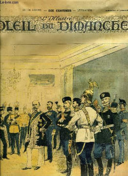 L'illustré, soleil du dimanche n° 1 - Le premier de l'ean, les ambassadeurs a l'Elysée, aquarelle de Charles Morel, Retour par Julien Stelboy, Le ...