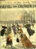 L'illustré, soleil du dimanche n° 5 - Sur la glace, aquarelle de Félix Fournery, Par un jour de pluie par Gustave Droz, Fils de veuve par Georges de ...