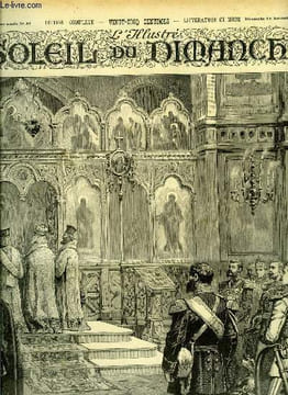 L'illustré, soleil du dimanche n° 46 - La mort du Tsar, les prières a l'église russe de la rue Daru, Le polichinelle par Fernand Beissier, L'héritage ...