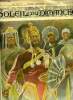 L'illustr&eacute;, soleil du dimanche n&deg; 17 - M&eacute;n&eacute;lik, empereur d'Ethiopie, entour&eacute; de ses grands vassaux, aquarelle in&eacute;dite de Loevy, Le salon a travers les ...