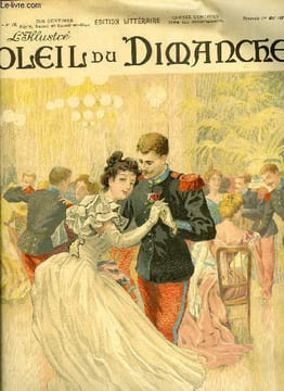 L'illustré, soleil du dimanche n° 18 - Souvenir du bal de la Saint Cyrienne a l'hotel continental, composition de M. Thiriet, Prunes de Languedoc par ...