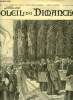 L'illustré, soleil du dimanche n° 39 - Le Tsar a Reims - l'empereur de Russie reçu par S.E. le cardinal Langénieux sous le portail de la cathédrale de ...