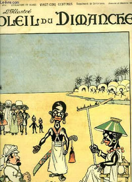 L'illustré, soleil du dimanche n° 51 - Le réveillon au désert, Les sabots du petit wolff par François Coppée, Général par Jacques Normand, La messe ...