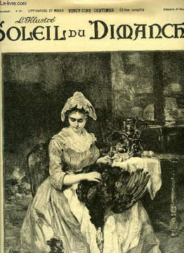 L'illustré, soleil du dimanche n° 52 - Veille de fête : la dinde du réveillon, d'après un tableau d'Alexis Vollon, Le jour de l'an par H. Heinecké, ...