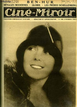 Ciné-miroir n° 123 - Edna Purviance, la partenaire de Charlie Chaplin, venue en France pour tourner Education de prince, Le public de Biscot, Ben-hur, ...
