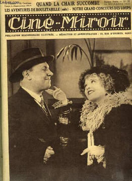 Ciné-miroir n° 138 - Emil Jannings et Phyllis Haver dans Quand la chair succombe, Larmes de femmes, Maman de mon coeur, René Lacoste, champion du ...