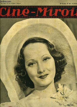 Ciné-miroir n° 795 - Merle Oberon qui reparait dans Lydia, un nouveau film de Julien Duvivier, L'imposteur, mis en scène par Julien Duvivier,Le cinéma ...