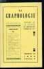 La graphologie n° 96 - Crépieux-Jamin, son temps et le notre (suite et fin) par André Lecerf, Aperçus de graphologie soviétique (III et fin) par J. ...