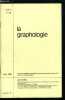 La graphologie n° 159 - Recherche européenne sur la communication chez l'adolescent en classe Terminale, deuxième partie, La communication chez ...