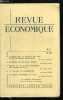 Revue économique n° 3 - L'inégalité dans la grandeur des villes et ses corrélations économiques par Georges Widmer, Fluctuations de l'économie ...