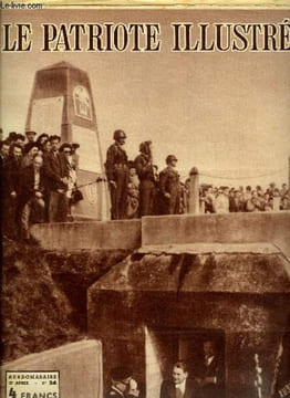 Le patriote illustré n° 24 - Le Xe anniversaire du débarquement en Normandie, En Normandie, dix ans après le jour débarquement allié, Les photographes ...