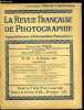 La revue française de photographie n° 140 - Le bilan de l'art photographique en France pour 1925 par C. de Santeul, Le procédé bromoil par G. ...