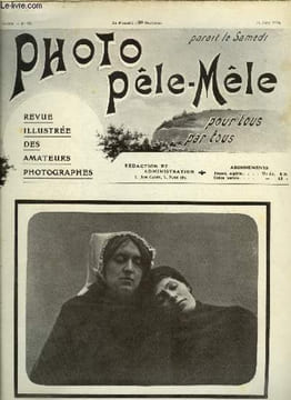 Photo pêle-mêle n° 50 - Deuil, Les applications de la photographie - la photographie simplifiée - tirage rapide des papiers au citrate par Moriss ...