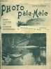Photo pêle-mêle n° 74 + supplément - Pêcheur de sable, La photographie l'hiver - sachets pelure avec notes pour les clichés - caches et contre caches, ...