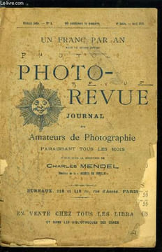 Photo-revue n° 1 - Grimaces et sourires, Nouvel autocopiste photographique permettant d'obtenir économiquement un petit nombre d'épreuves, ...