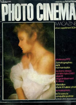 Photo cinéma magazine n° 844 - Art et science du portrait par J. Leroy, La macrophotographie et ses problèmes par J.G. Léger, Le groupe noir et blanc ...
