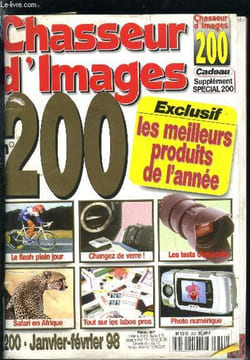 Chasseur d'images n° 200 + supplément spécial - Flashs Metz 40 MZ1 et MZ3, Flash Nikon SB-28, Le Pentax MZ-M deja testé, Camescope Panasonic NV-DS1, ...