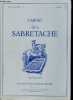 Carnet de la Sabretache n° 155 - Lettre de madame Michèle Alliot Marie, ministre de la Défense, Sabretache et musée de l'armée, colonel de Buttet, ...