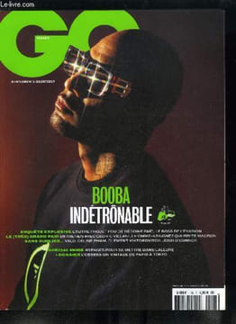 GQ n° 138 - En couverture : Booba, Le rappeur a posé pour GQ, Focus sur trois films d'horreur avec trois femmes puissantes, L'Amérique vue de travers ...